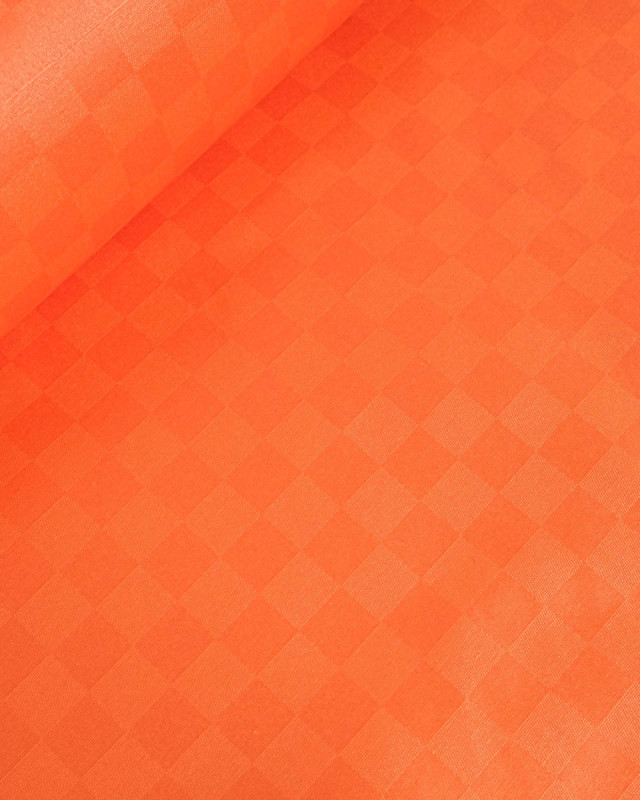 Toile enduite carla orange - Mercerine