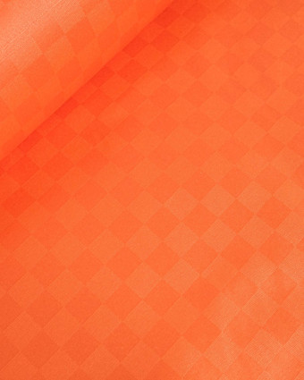 Toile enduite carla orange - Mercerine