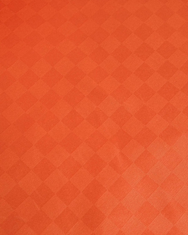Toile enduite carla orange - Mercerine