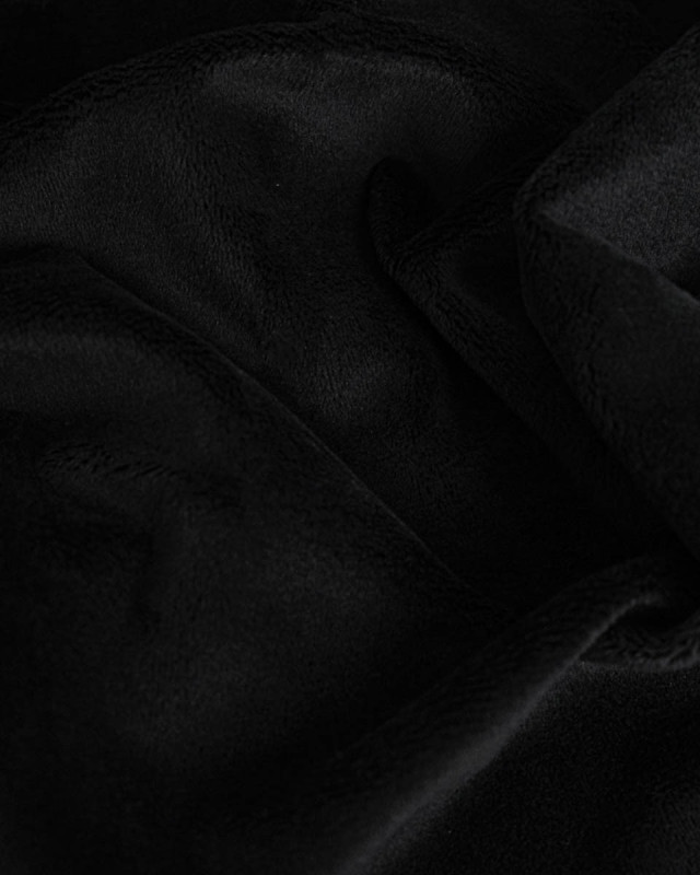 Minky Uni Noir - Mercerine