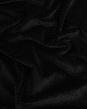 Minky Uni Noir - Mercerine