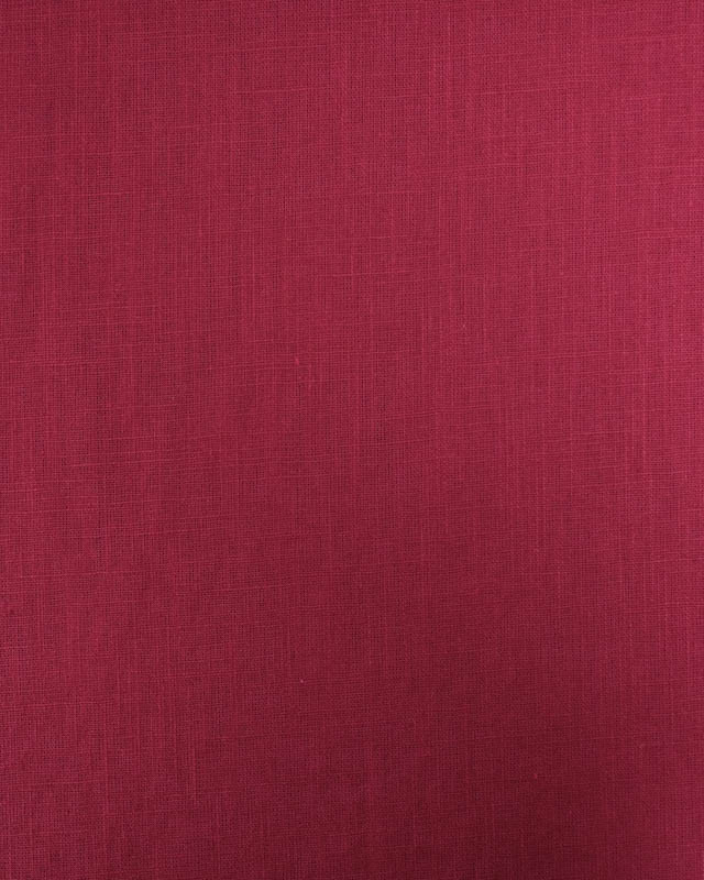 Coupon - Lin épais Rouge Grenat
