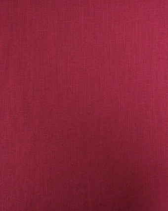 Coupon - Lin épais Rouge Grenat