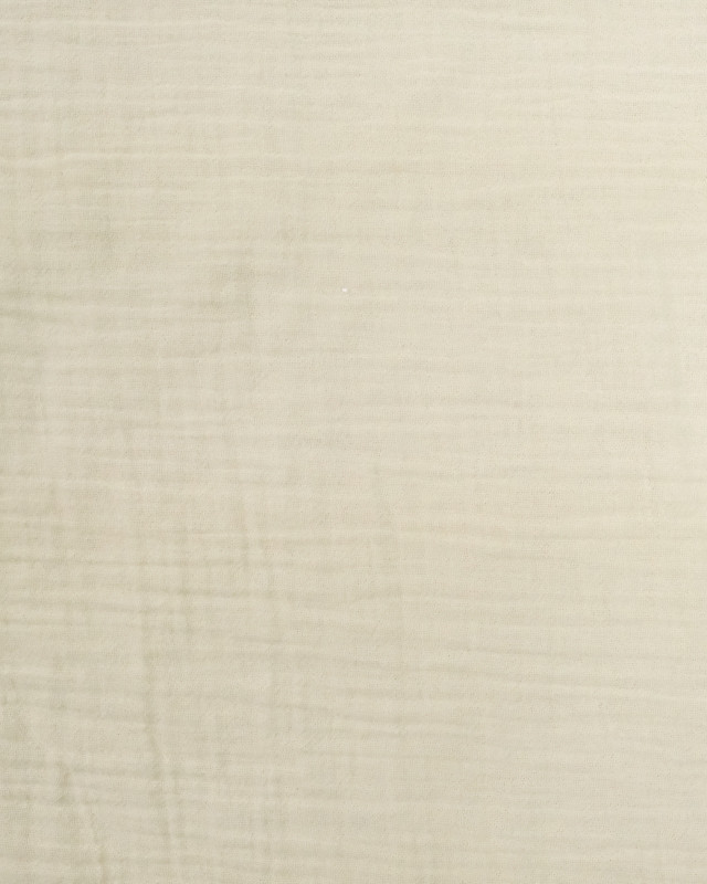 Double Gaze grande largeur ecru Oeko-tex -  Mercerine