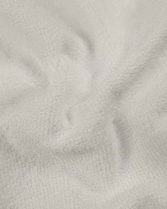 Eponge bambou au mètre : couleur blanc OekoTex - Mercerine