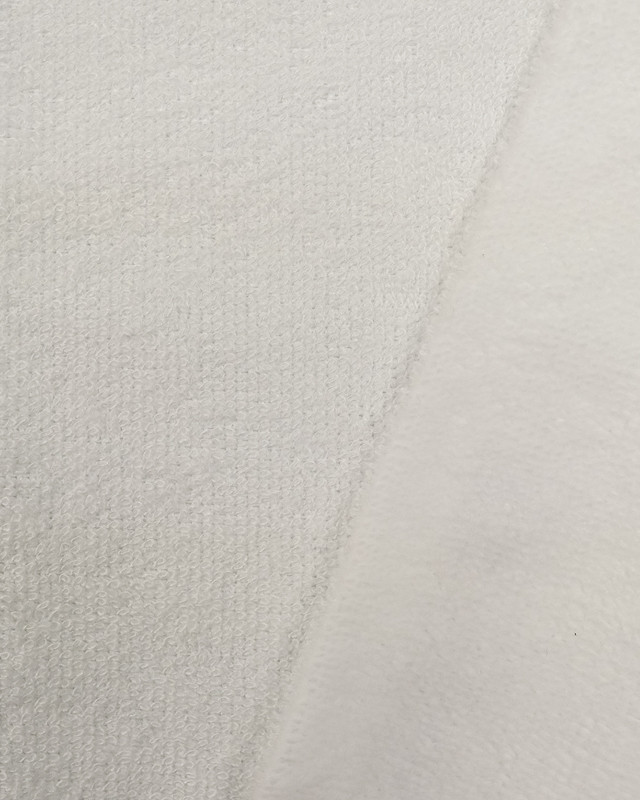 Eponge Douce Bambou Coton Oeketex Blanc - 10cm