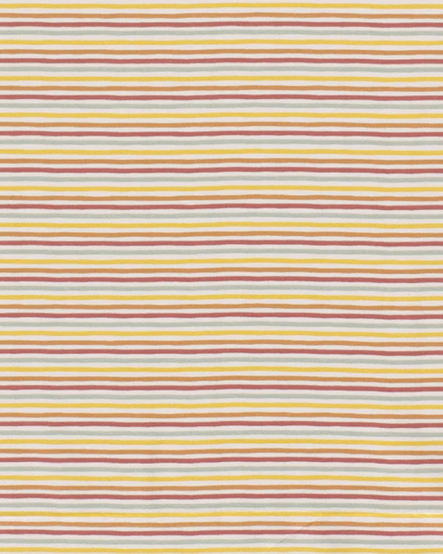 Tissu en ligne : Jersey Rayé Marin Bleu Jean - Mercerine