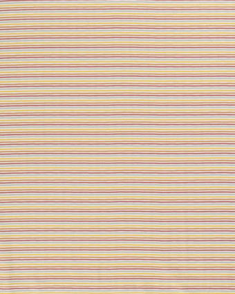 Tissu en ligne : Jersey Rayé Marin Bleu Jean - Mercerine