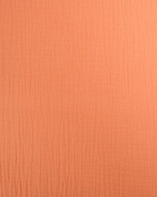 Tissu Gaze de Coton Corail Thaïs - Mercerine