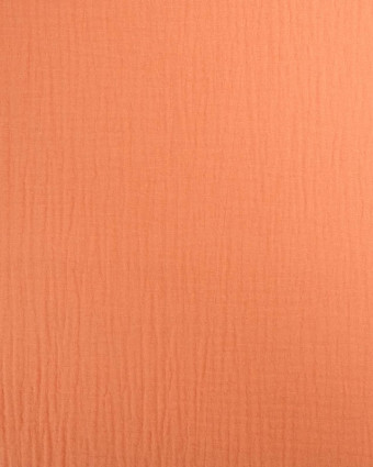 Tissu Gaze de Coton Corail Thaïs - Mercerine