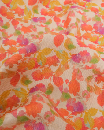 Tissu Viscose Twill Imprimée Mana Multicolore - Mercerine