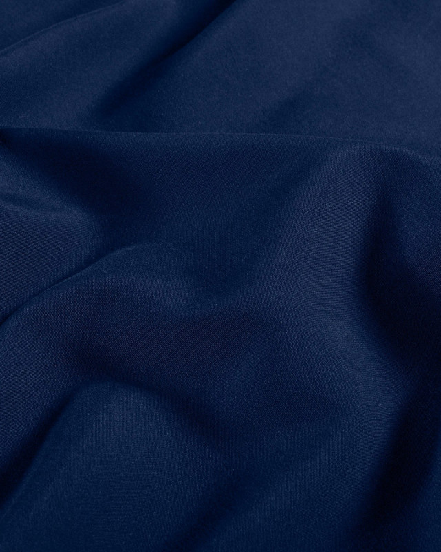 Tissu Short de Bain Déperlant Uni Bleu Marine - Mercerine
