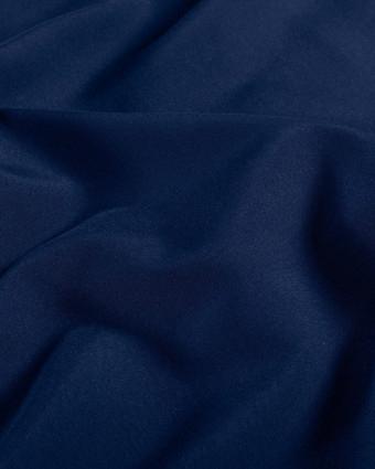 Tissu Short de Bain Déperlant Uni Bleu Marine - Mercerine