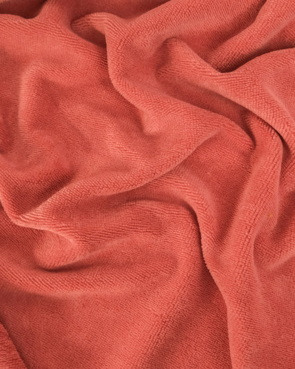 Tissu Eponge Bambou Cuivre Lou - Mercerine