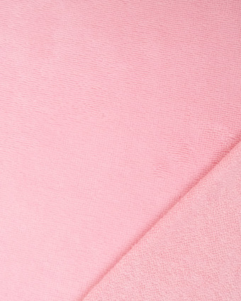 Tissu Eponge Bambou Bois de Rose Lou - Mercerine