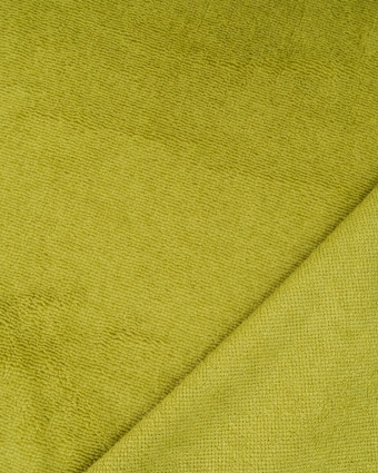 Tissu Eponge Bambou Kaki Lou - Mercerine