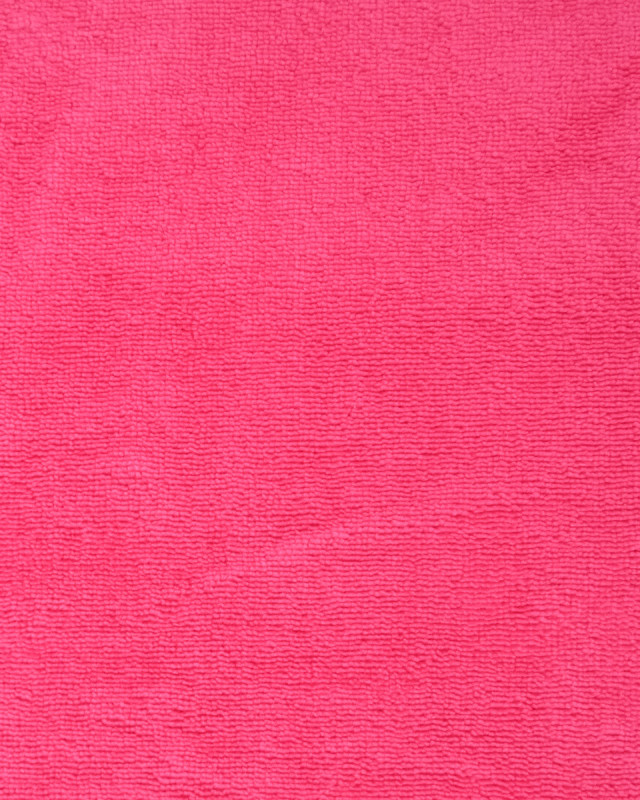 Tissu Eponge Bambou Rose Indien Lou - Mercerine