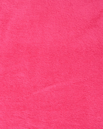 Tissu Eponge Bambou Rose Indien Lou - Mercerine