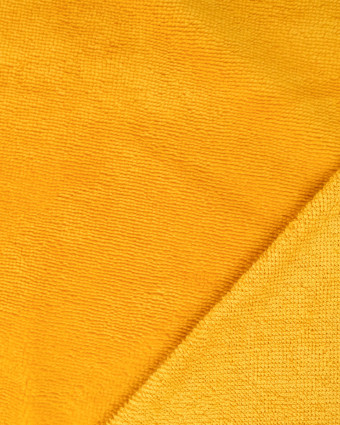 Tissu Eponge Bambou Safran Lou - Mercerine