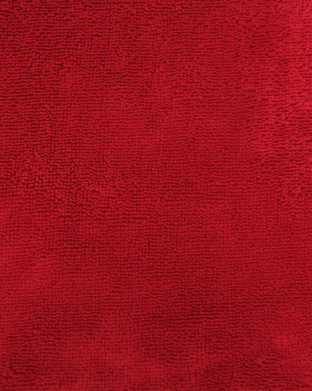 Tissu Eponge Bambou Carmin Lou - Mercerine
