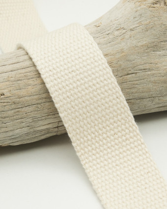 Sangle Coton Ecru   - Mercerine