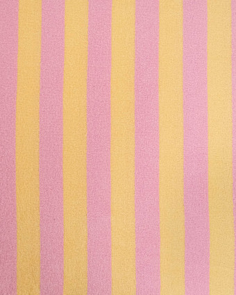 Jersey Mini Eponge Grosse Rayures Bonbon Beurre - Mercerine