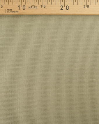 Tissu Mini Nid D'Abeille Vert Sauge  - Mercerine