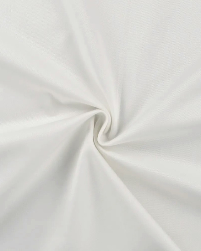 Tissu Coton Chino Stretch Uni - 10 Coloris - Mercerine