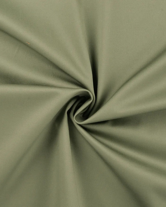 Tissu Coton Chino Stretch Uni - 10 Coloris - Mercerine