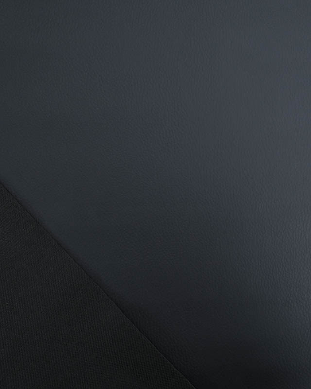 Tissu Simili Cuir Séville Noir - Mercerine