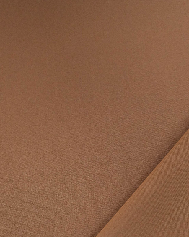 Tissu Polyviscose Stretch Camel - Mercerine