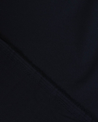 Tissu Polyviscose Stretch Bleu Nuit - Mercerine
