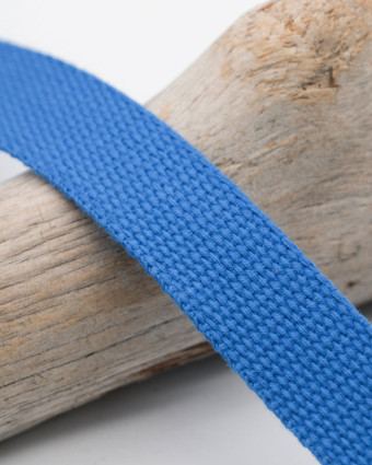 Sangle Coton Bleu Electric - Mercerine