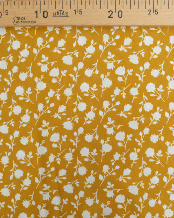 Viscose Flower Safran - Mercerine