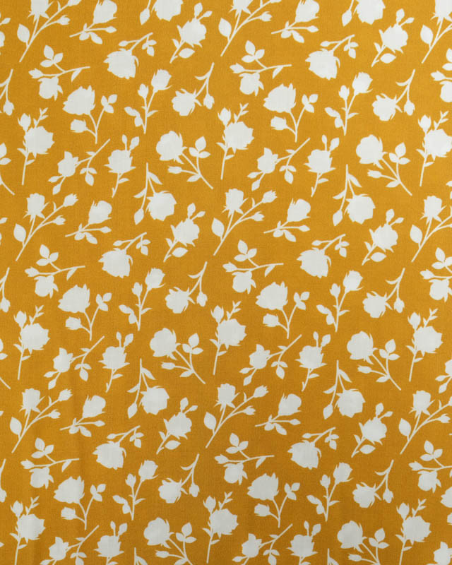 Viscose Flower Safran - Mercerine