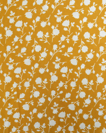 Viscose Flower Safran - Mercerine