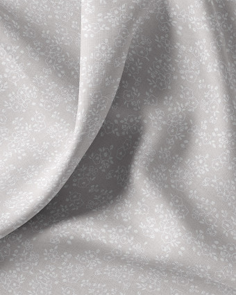 Tissu Coton Petites Fleurs Champêtre - 3 Coloris  - Mercerine