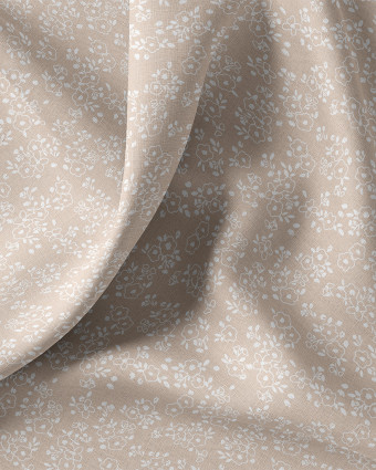 Tissu Coton Petites Fleurs Champêtre - 3 Coloris  - Mercerine
