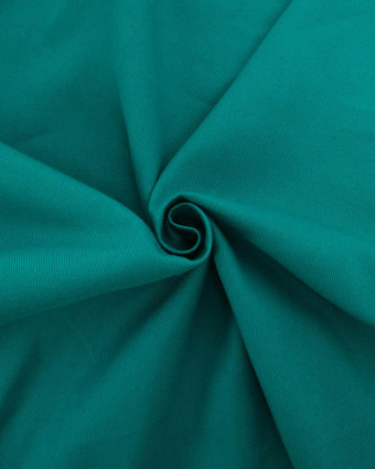 Coupon - Tissu Sergé Coton Uni Hector - 20 Coloris