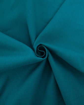 Coupon - Tissu Sergé Coton Uni Hector - 20 Coloris