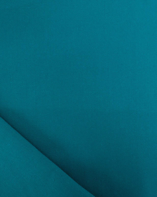 Coupon - Tissu Sergé Coton Uni Hector - 20 Coloris