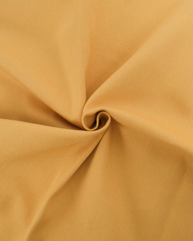 Coupon - Tissu Sergé Coton Uni Hector - 20 Coloris
