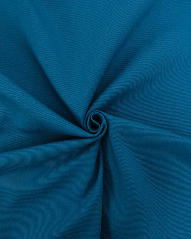 Coupon - Tissu Sergé Coton Uni Hector - 20 Coloris