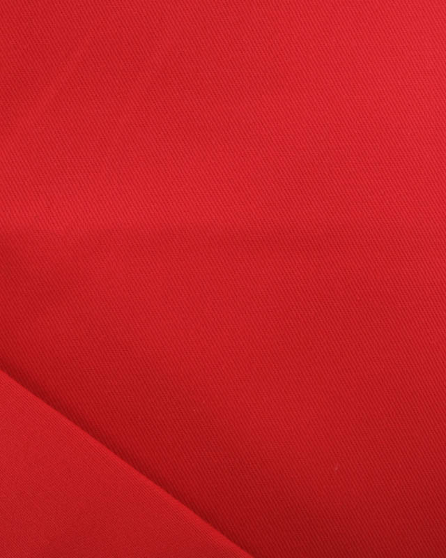 Coupon - Tissu Sergé Coton Uni Hector - 20 Coloris