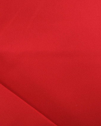 Coupon - Tissu Sergé Coton Uni Hector - 20 Coloris