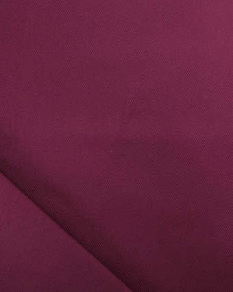 Coupon - Tissu Sergé Coton Uni Hector - 20 Coloris
