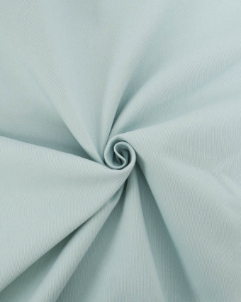 Coupon - Tissu Sergé Coton Uni Hector - 20 Coloris