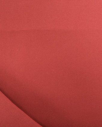 Coupon - Tissu Sergé Coton Uni Hector - 20 Coloris