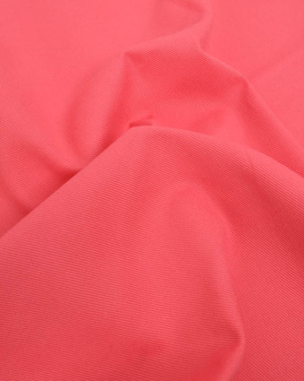 Coupon - Tissu Sergé Coton Uni Hector - 20 Coloris