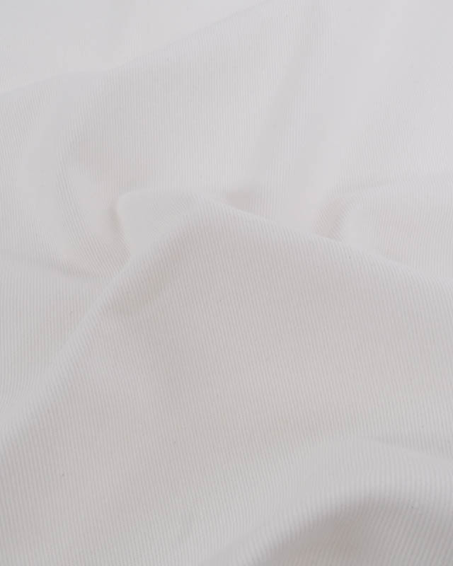 Coupon - Tissu Sergé Coton Uni Hector - 20 Coloris
